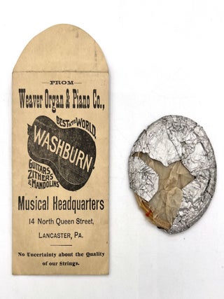 Item #23005820 c.1900 Guitar Strings in Original Advertising Envelope