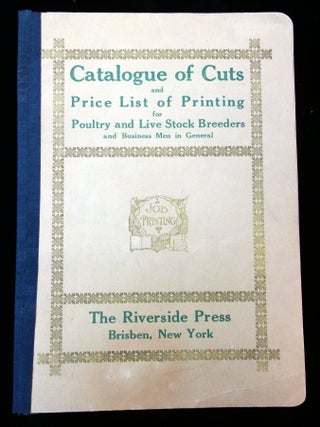 Catalogue of Cuts and Price List of Printing for Poultry and Live Stock Breeders and Business Men in General