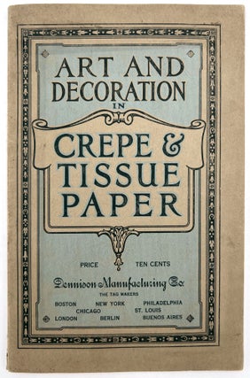 Item #2300610 Art and Decoration in Crepe & Tissue Paper
