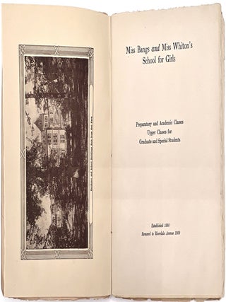 Miss Bangs and Miss Whiton's School for Girls