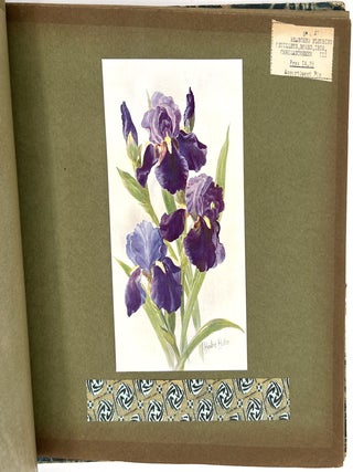 c.1930 Salesman's Sample Book of Elaborate French Chocolate Box Covers by Parisian Chocolatier Marquise de Sevigne