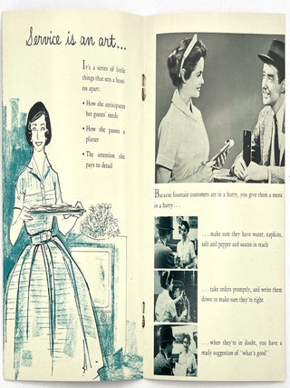 "The Girl You Can't Forget" -- Coca-Cola Promoting Jobs for Young Ladies as Soda Fountain Attendants