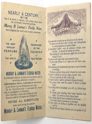 "Dedicated to All Fair Women" -- Booklet Advertising Murray & Lanman's Florida Toilet Water