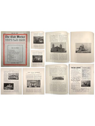 Item #23012598 The Club Worker: Published by the National League of Woman Workers, Vol. V, Nos. 8-9
