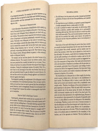 The Forty-Seventh Yearbook of the National Society for the Study of Education Part I: Juvenile Delinquency and the Schools