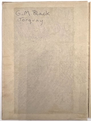 Original Archive of Childhood and Mature Art by Gladys Mary Black (1895-1979) and Siblings of Torquay, Devon, 1910-1968