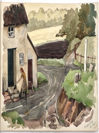 Original Archive of Childhood and Mature Art by Gladys Mary Black (1895-1979) and Siblings of Torquay, Devon, 1910-1968