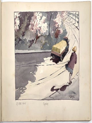 Original Archive of Childhood and Mature Art by Gladys Mary Black (1895-1979) and Siblings of Torquay, Devon, 1910-1968