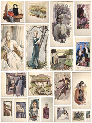 Original Archive of Childhood and Mature Art by Gladys Mary Black (1895-1979) and Siblings of Torquay, Devon, 1910-1968
