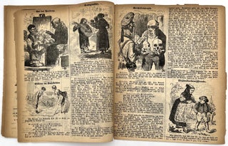 "Der Herriedener Laubfrosch" ("The Herrieden tree frog") -- Whimsical Folk Almanac with Anthropomorphized Frog