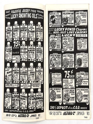 "Special Offer Price List" Marketing Metaphysical Products to "Mediums", "Reverends", and "Agents"
