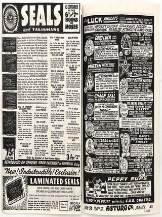 "Special Offer Price List" Marketing Metaphysical Products to "Mediums", "Reverends", and "Agents"