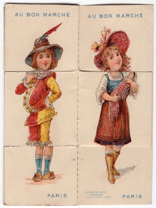Au Bon Marché Advertising Transformation Doll