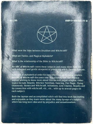 An ABC of Witchcraft Past & Present
