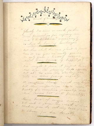 Friendship Album of Mary S. Osgood Kingman (1809-1895) of Cincinnatus, New York