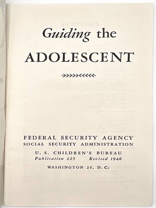 Guiding the Adolescent