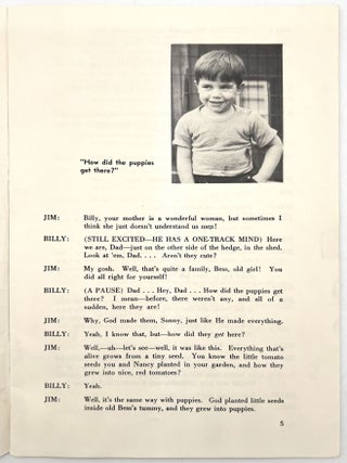 "Let's Tell the Whole Story About Sex" -- Guide to Sex Education for Parents in the Early 1950s