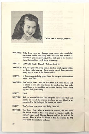 "Let's Tell the Whole Story About Sex" -- Guide to Sex Education for Parents in the Early 1950s