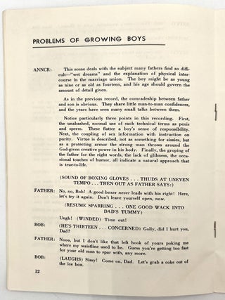 "Let's Tell the Whole Story About Sex" -- Guide to Sex Education for Parents in the Early 1950s
