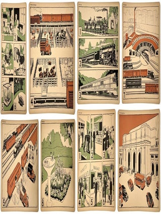 Item #24000412 Complete Set of Orientation Picture Cards for Julia Letheld Hahn's "Everyday...