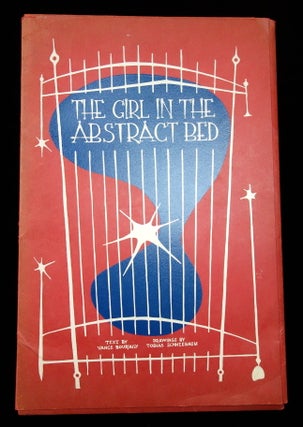 Item #24000601 The Girl in the Abstract Bed. Vance Bourjaily Tiber Press New York City. Vance...