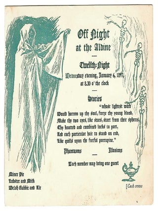 Item #24000672 Off Night at the Aldine