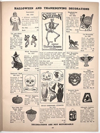 Central Carnival & Novelty Co. Trade Catalogue