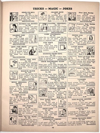 Central Carnival & Novelty Co. Trade Catalogue