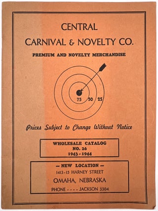Central Carnival & Novelty Co. Trade Catalogue