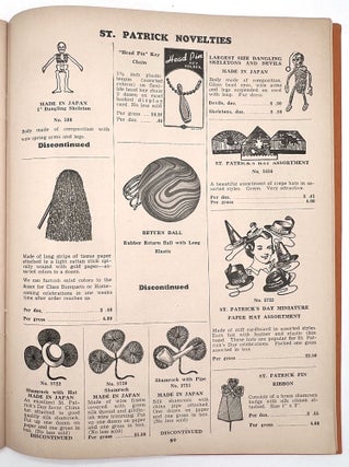Central Carnival & Novelty Co. Trade Catalogue