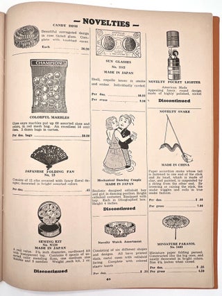 Central Carnival & Novelty Co. Trade Catalogue