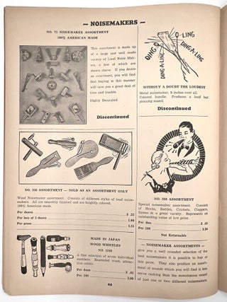 Central Carnival & Novelty Co. Trade Catalogue