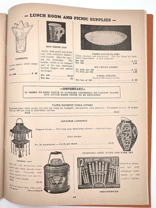 Central Carnival & Novelty Co. Trade Catalogue