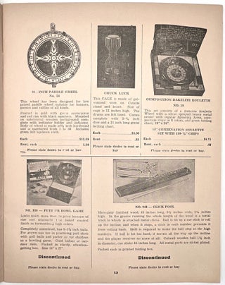 Central Carnival & Novelty Co. Trade Catalogue
