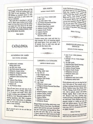 International Dining With Spice Islands -- Sister Mary Corita Art Book
