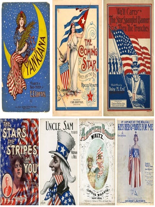 Item #240009465 American Flag Iconography and Late 19th and Early 20th cent. Popular Music