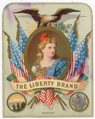 A collection of over 50 paper Fabric Labels or "tickets" demonstrating print, design and culture 1850s-1890s