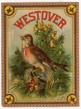 A collection of over 50 paper Fabric Labels or "tickets" demonstrating print, design and culture 1850s-1890s