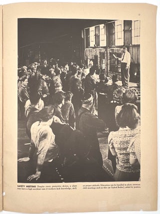 "Death on the Working Front" -- WWII-era Workplace Safety Bulletin from TIME, Inc.