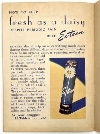 1930s Birth Control Advertising -- Seven (7) Booklets Marketing Lanteen Brand Contraception to Women between 1934 and 1942