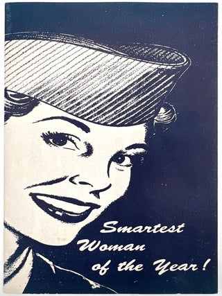 Item #24002295 "Smartest Woman of the Year!" -- Recruiting Women in the Air Force c.1952