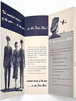 "Smartest Woman of the Year!" -- Recruiting Women in the Air Force c.1952