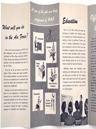 "Smartest Woman of the Year!" -- Recruiting Women in the Air Force c.1952