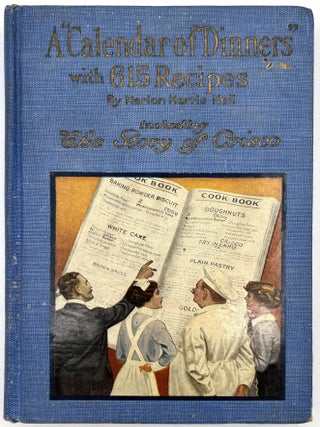 Item #240022 A "Calendar of Dinners" with 615 Recipes -1913