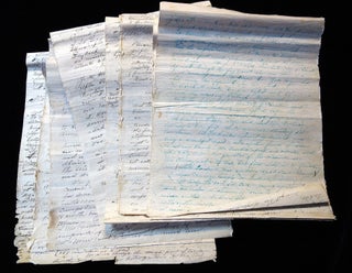 Item #24002426 Travel Journal for European Grand Tour, July 27 – August 30 with detail on each...