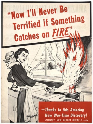 Item #24002549 "Now I'll Never Be Terrified if Something Catches on FIRE" --...