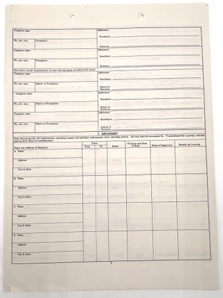 1960s FBI Career Recruitment Ephemera