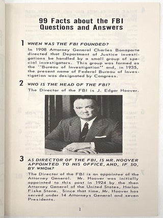 1960s FBI Career Recruitment Ephemera