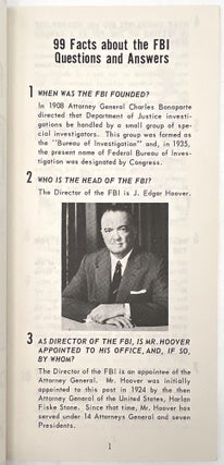 1960s FBI Career Recruitment Ephemera