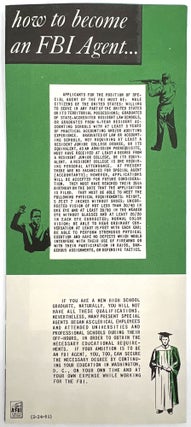 1960s FBI Career Recruitment Ephemera